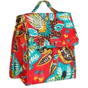 Vera Bradley Lunch Sack Rumba Tote Cooler Insulated Floral Tropical NEW
